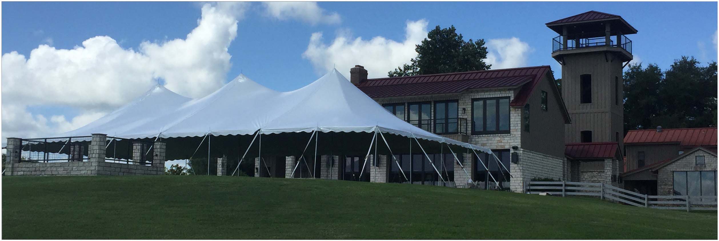 40x40 Atrium Frame Tent by American Tent