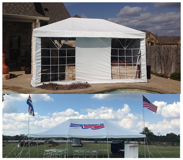 Frame tent versus pole tent